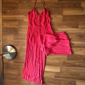 Free People - Bight Coral Romper